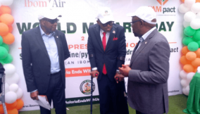 Ibom Air presents anti-malaria medications to mark World Malaria Day