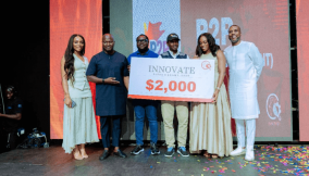 Nigerian Law Student wins $2,000 grant at Innovate Conference 2025 with Plastic-to-Paint business