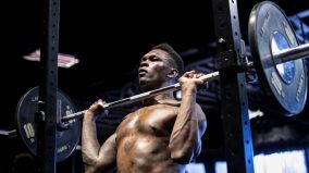 IsraelAdesanya-training