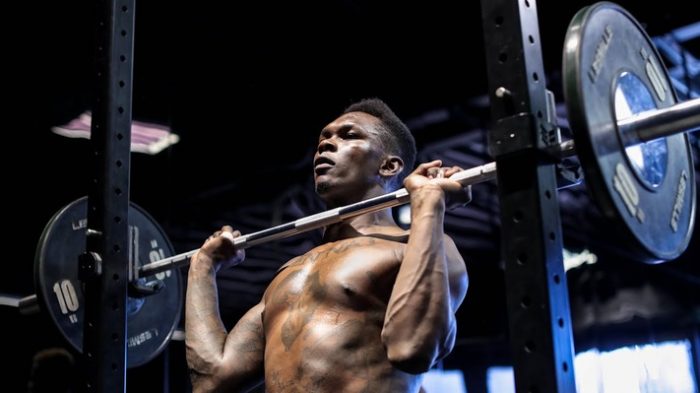 IsraelAdesanya-training