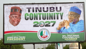 Tinubu’s 2nd term posters floods Dutse