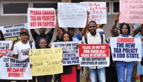 Private school owners in Edo stage protest over alleged heavy taxes