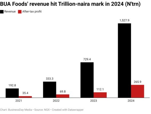 BUA Foods hits trillion-naira revenue on surging demand