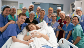 Girl becomes first baby in UK to be born from womb transplant