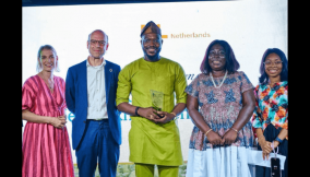 Akinsete gets recognition for innovating sustainable cold storage solutions