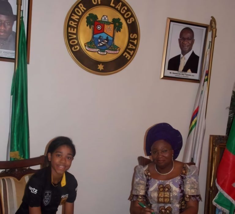 Zuriel + Mrs Fashola