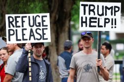 FILE PHOTO: Pro-Trump Demonstration outside the U.S. Embassy in Pretoria