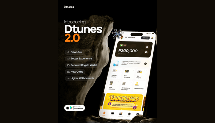 Nigerians Can Now Easily Store and Manage Crypto with Dtunes’ Latest Wallet Feature