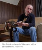 Snake man