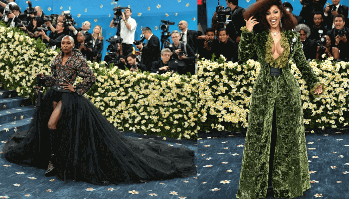 Cynthia Erivo.Dia Dipasupil/Getty Images/AFP, Cardi B.Jamie McCarthy/Getty Images/AFP