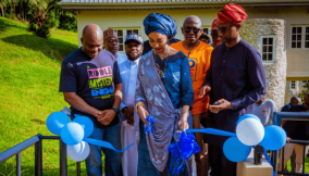 Minister, Cavista commission presidential villa at Ikogosi Warm Springs Resort