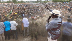Shoe thrown at President Ruto sparks outrage, debate in Kenya