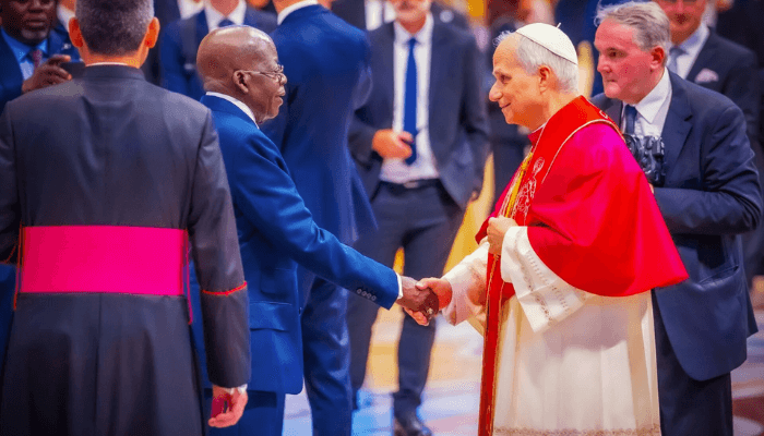 Pictures: Tinubu joins world leaders to celebrate  Pope Leo XIV inauguration