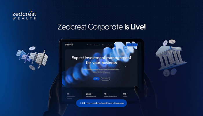 Zedcrest Wealth Opens the Doors to High-Yield Investing for Businesses.