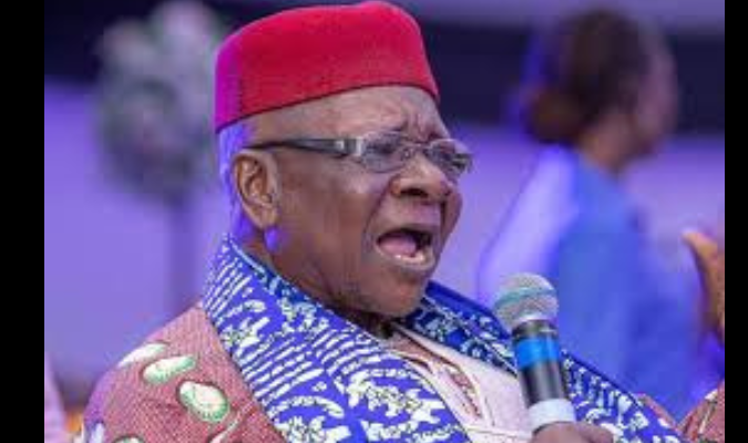Otti celebrates Chief Zebrudaya of New Masquerade comedy series at 75