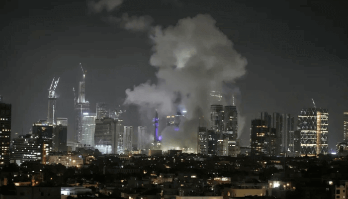Iran launches mass missile barrage at Israel in retaliation for nuclear site strike