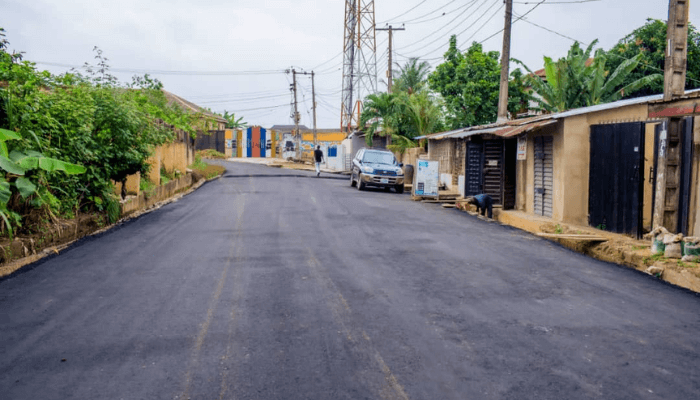 Abiru delivers on infrastructure, tours completed roads