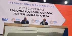 Abebe Aemro Selassie during his speech