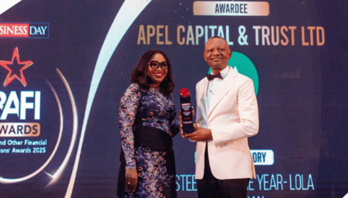 Apel Capital & Trust wins ‘Fastest-growing Trustee Company of the Year’