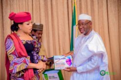Governor Namadi and Uju Rochas-Anwuka