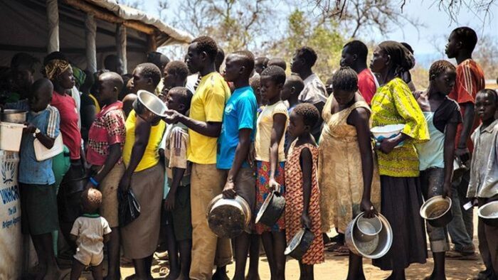 Hunger crisis and food insecurity.