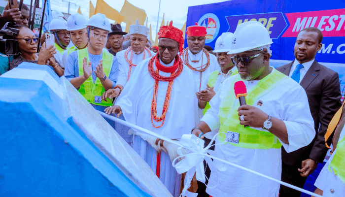 Slug: Delta Govt begins reconstruction of Warri-Sapele-Benin Road to end hardship