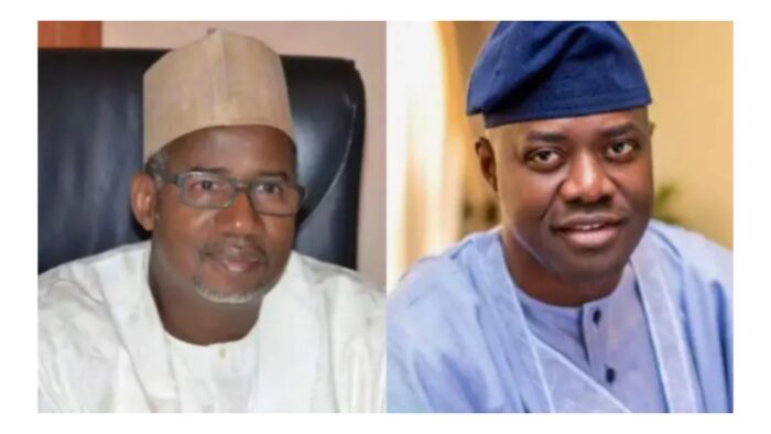 Bala Mohammed and Governor Makinde