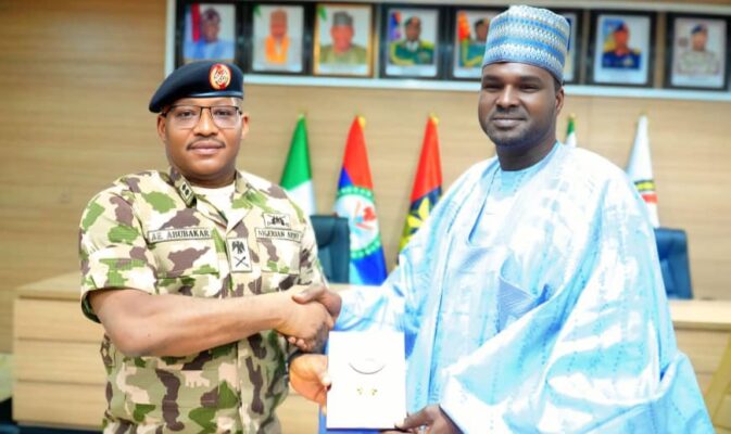 Bisso Mbami and Abdulsalam Abubakar