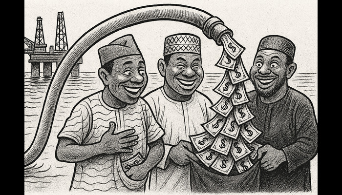 Crude oil funds diversion theft