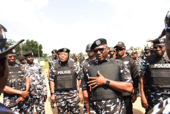 FCT police commissioner and officers