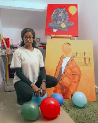 Maureen Uzoh, a Nigerian pop surrealist artist copy