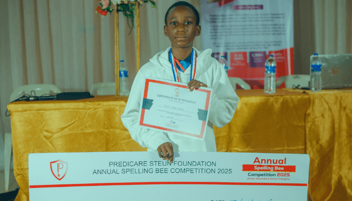 From vision to impact: Olayinka Arimoro’s PSF Spelling Bee journey