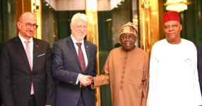 President Tinubu, VP Shettima, Dietmar Siersdorfer