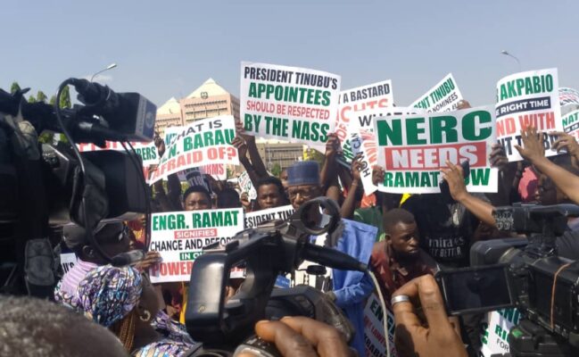 Protest over NERC Chairman confirmation