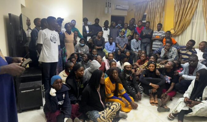 Rescued NYSC members