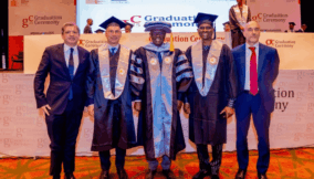 Sanwo-Olu bags doctorate degree at Rome Business School