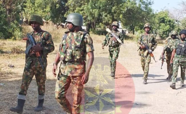 Soldiers of Nigerian Army