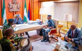 Tinubu meets Service Chiefs