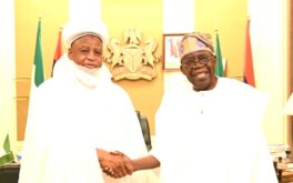 Tinubu meets Sultan of Sokoto
