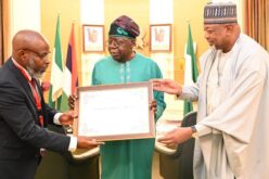 Tinubu receives Adenle