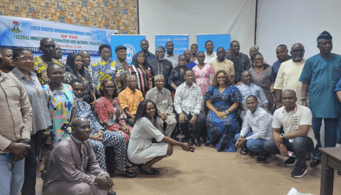 FG, UNICEF sharpen media practitioners’ skills on ethical journalism, child rights reporting