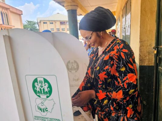 Anambra Poll: Election peaceful, hitch-free says Bianca Odumegwu-Ojukwu