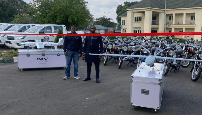 Enugu boosts security with long-range drones from Beat Drone