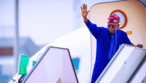 Tinubu arrives in Yola to inaugurate developmental projects