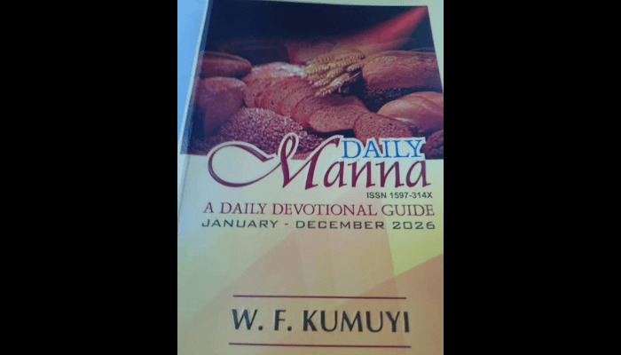 Daily Manna: Rescuing mankind through a devotional