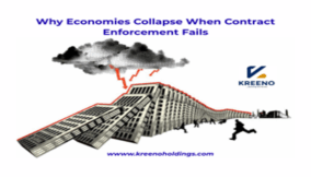 Why economies fail when contract enforcement fails: The era of justice denial for the common man