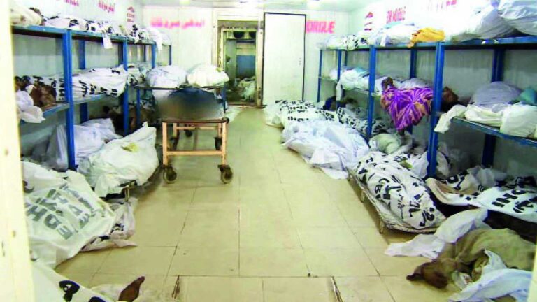 Mortuary, a place of solemnity, turned into chamber of organ-harvesting 