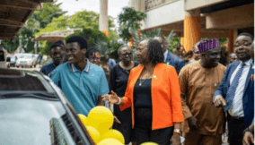 Babatunde, 100-level UNILAG student, wins MTN Campus Invasion competition, N35m car