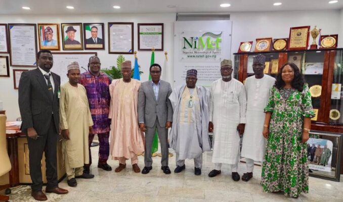 NiMet and Yobe government officials