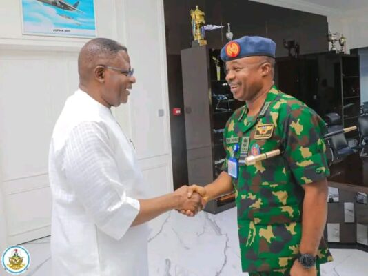Otu visits chief of air staff, seeks stronger security ties